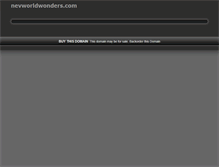 Tablet Screenshot of nevworldwonders.com